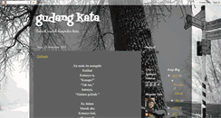 Desktop Screenshot of gudang-kata.blogspot.com