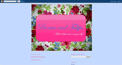 Desktop Screenshot of peoniesandtulips.blogspot.com