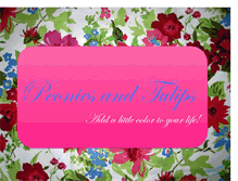 Tablet Screenshot of peoniesandtulips.blogspot.com