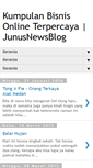 Mobile Screenshot of junusnewsblog.blogspot.com