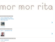 Tablet Screenshot of mormorrita.blogspot.com