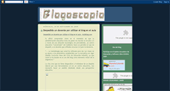 Desktop Screenshot of blogoscopioenlinea.blogspot.com