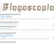 Tablet Screenshot of blogoscopioenlinea.blogspot.com
