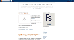 Desktop Screenshot of fronteerstrategy.blogspot.com