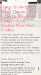 Mobile Screenshot of gauge-speaker-wire-home-theater-best.blogspot.com