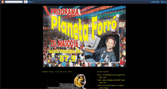 Desktop Screenshot of planetaforrofm.blogspot.com