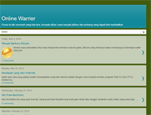 Tablet Screenshot of online-warriors.blogspot.com