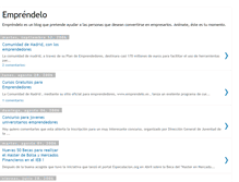 Tablet Screenshot of emprendelo.blogspot.com