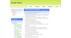 Desktop Screenshot of careernewz.blogspot.com