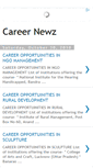 Mobile Screenshot of careernewz.blogspot.com