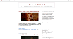 Desktop Screenshot of cult-television.blogspot.com