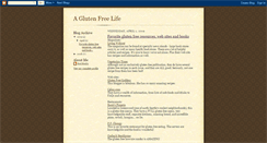 Desktop Screenshot of aglutenfreelife.blogspot.com