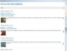 Tablet Screenshot of knoxmamabelle.blogspot.com