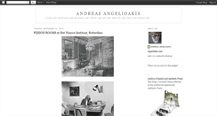 Desktop Screenshot of andreasangelidakis.blogspot.com