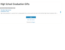 Tablet Screenshot of highschoolgraduationgifts.blogspot.com