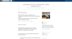 Desktop Screenshot of interactiverobotics.blogspot.com