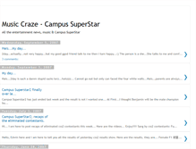 Tablet Screenshot of music-craze.blogspot.com