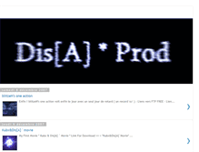 Tablet Screenshot of disaprod.blogspot.com