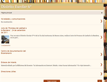 Tablet Screenshot of distritoescolarsexto.blogspot.com