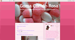Desktop Screenshot of gomacorderosa.blogspot.com