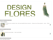 Tablet Screenshot of design-flores.blogspot.com