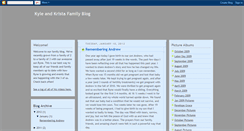 Desktop Screenshot of kyleandkrista.blogspot.com