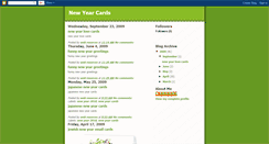 Desktop Screenshot of newyear-cards.blogspot.com