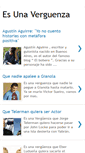 Mobile Screenshot of esunaverguenza.blogspot.com