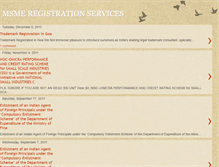 Tablet Screenshot of msmeregistrationservices.blogspot.com