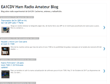 Tablet Screenshot of ea1cdv.blogspot.com