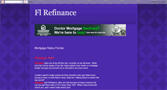 Desktop Screenshot of flrefinances.blogspot.com