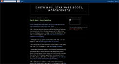 Desktop Screenshot of darth-maul-boots.blogspot.com