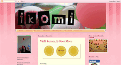 Desktop Screenshot of ikomin.blogspot.com