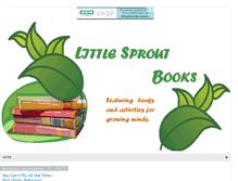 Tablet Screenshot of littlesproutbooks.blogspot.com