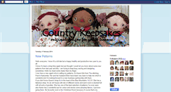 Desktop Screenshot of countrykeepsakedolls-msandasmith.blogspot.com