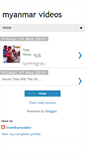 Mobile Screenshot of myanmarvideos.blogspot.com