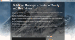 Desktop Screenshot of d-arliona-homespa.blogspot.com