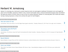 Tablet Screenshot of herbert-w-armstrong.blogspot.com