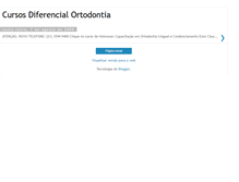 Tablet Screenshot of diferencialortodontia-cursos.blogspot.com
