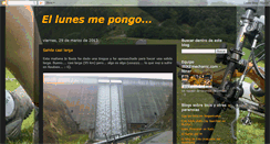 Desktop Screenshot of el-lunes-me-pongo.blogspot.com