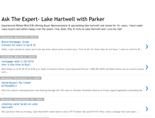 Tablet Screenshot of lakehartwellwithparker.blogspot.com