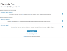Tablet Screenshot of florensiafun.blogspot.com