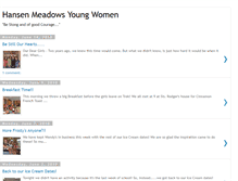 Tablet Screenshot of hansenmeadowsyoungwomen.blogspot.com