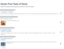 Tablet Screenshot of glutenfreetasteofhome.blogspot.com