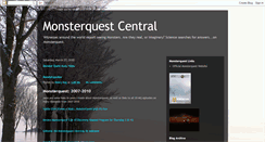 Desktop Screenshot of monsterquestcentral.blogspot.com