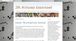 Desktop Screenshot of jkcreations-kitchen.blogspot.com