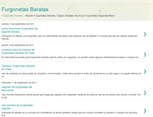 Tablet Screenshot of furgonetasbaratas.blogspot.com