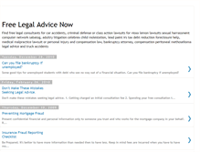 Tablet Screenshot of freelegaladvice-now.blogspot.com