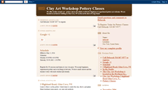 Desktop Screenshot of potteryclass.blogspot.com