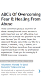 Mobile Screenshot of abcs-of-overcoming-fear.blogspot.com